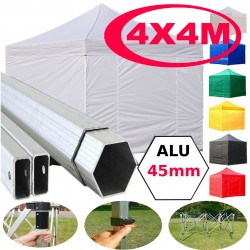 Gazebo ALLUMINIO 3x3m - 4,5x3m - 6x3m pieghevole