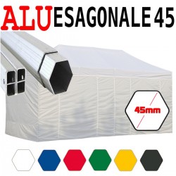 Gazebo 6x3m ALLUMINIO PRO 45 pieghevole stand