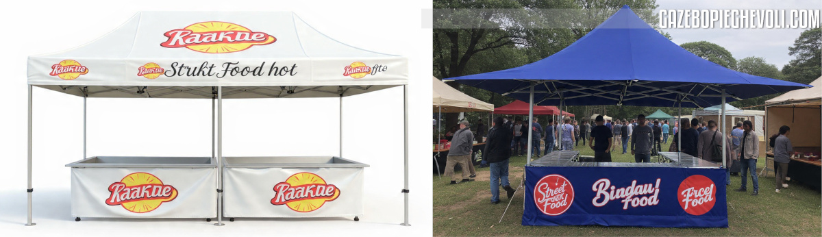 gazebo pieghevole associazioni sportive