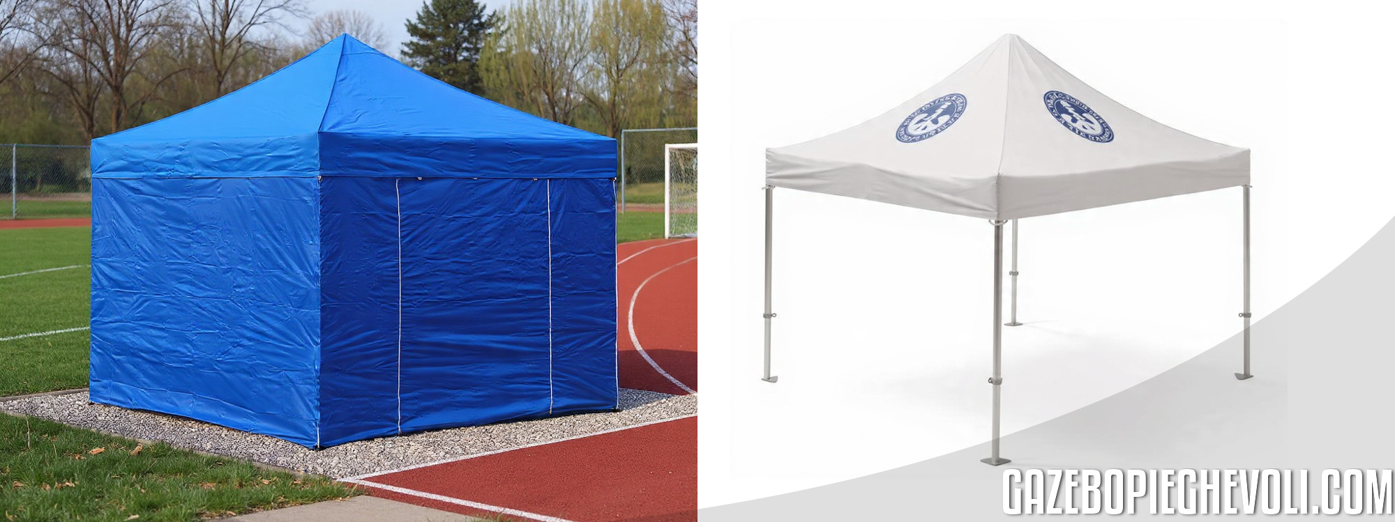 gazebo pieghevole associazioni sportive