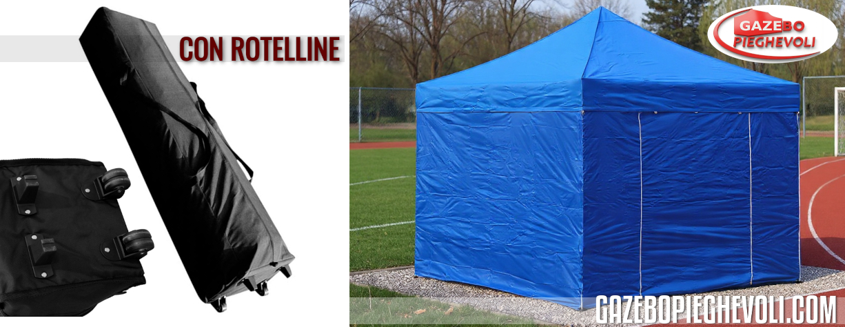 borsone con rotelle gazebo pieghevole acciaio con piantone gazebo pieghevoli magazzino regalo
