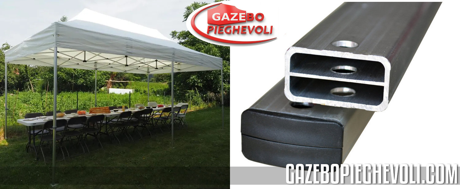 braccetti rinforzati gazebo pieghevole