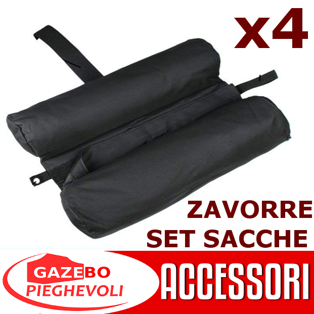 sacca zavorra per gazebo pieghevole